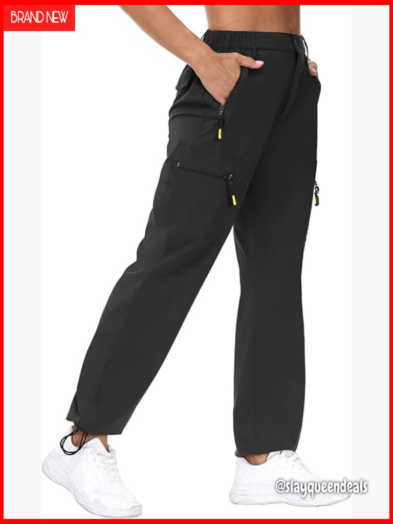 Women's Hiking Cargo Pants Quick Dry Lightweight Athletic Outdoor Pants